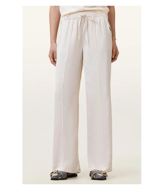 Παντελόνι AllSaints ALBA χρώμα: άσπρο, W018TC