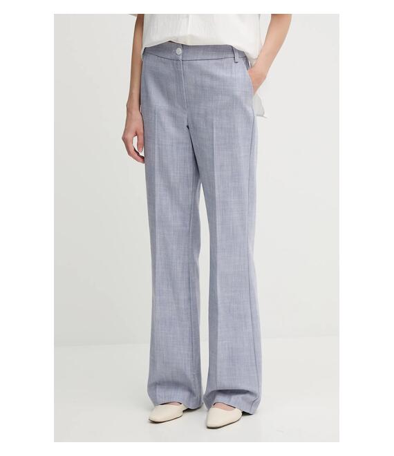 Βαμβακερό παντελόνι Pedro del Hierro χρώμα: μπλε, 7609755