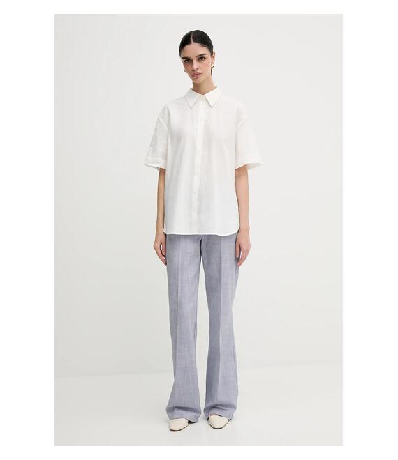 Βαμβακερό παντελόνι Pedro del Hierro χρώμα: μπλε, 7609755