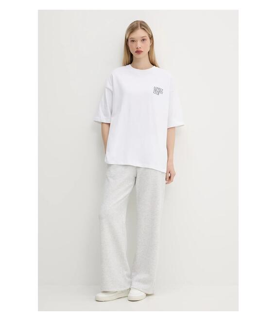 Παντελόνι φόρμας Hollister Co. χρώμα: γκρι, KI347-5059