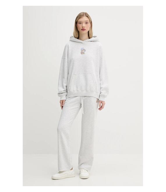 Παντελόνι φόρμας Hollister Co. χρώμα: γκρι, KI347-5066
