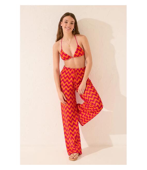 Παντελόνι women'secret χρώμα: ροζ, 5549003