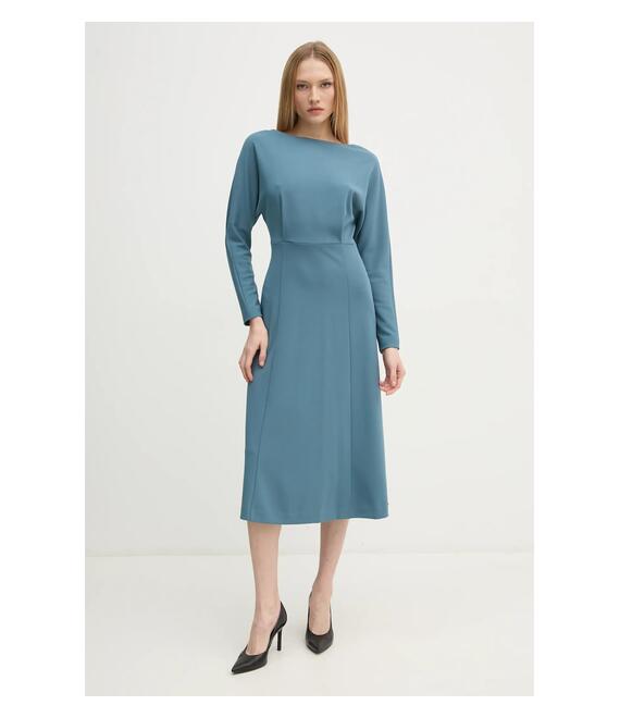 Φόρεμα Calvin Klein χρώμα: τιρκουάζ, K20K207893