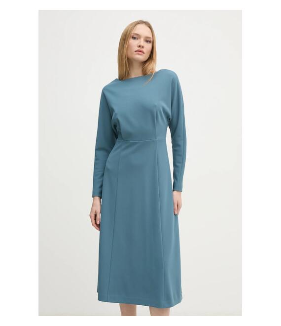 Φόρεμα Calvin Klein χρώμα: τιρκουάζ, K20K207893