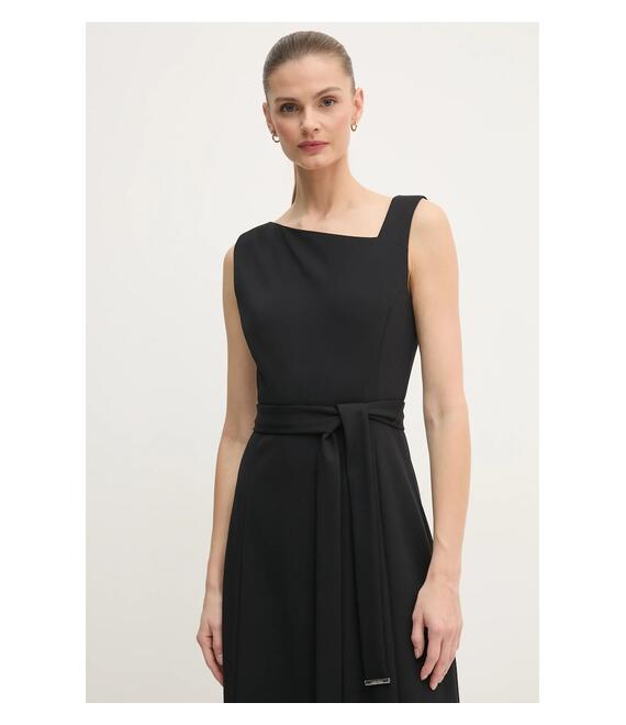 Φόρεμα Calvin Klein χρώμα: μαύρο, K20K207895