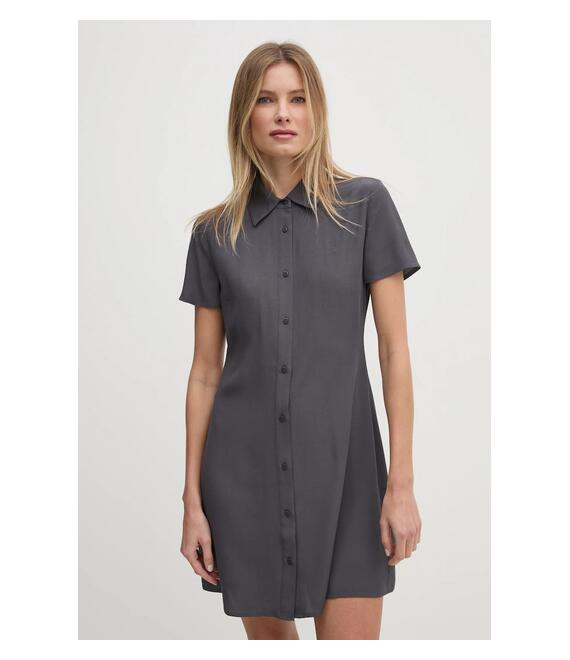 Φόρεμα Calvin Klein Jeans χρώμα: γκρι, J20J224820