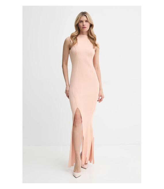 Φόρεμα Victoria Beckham χρώμα: πορτοκαλί, 1125KDR006098A