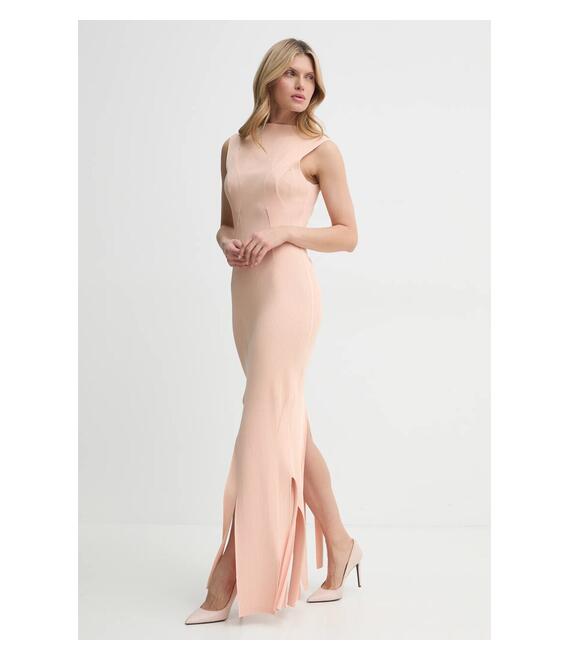 Φόρεμα Victoria Beckham χρώμα: πορτοκαλί, 1125KDR006098A