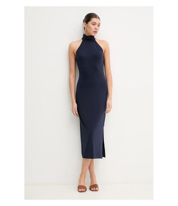 Φόρεμα Polo Ralph Lauren χρώμα: ναυτικό μπλε, 211960017