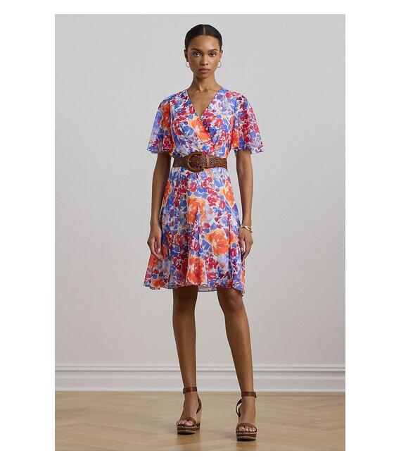 Φόρεμα Lauren Ralph Lauren χρώμα: άσπρο, 250957086
