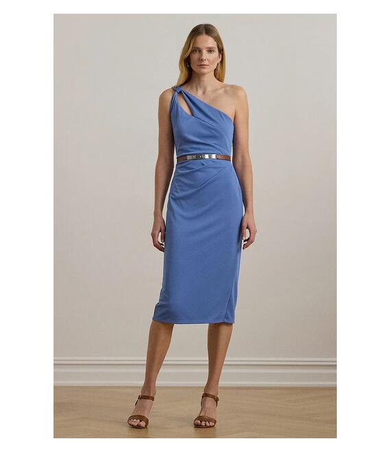 Φόρεμα Lauren Ralph Lauren χρώμα: μπλε, 253903046