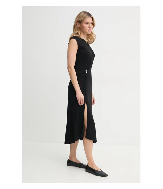 Φόρεμα A.L.C. χρώμα: μαύρο, 6DRES02428