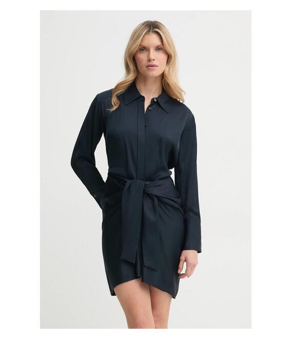 Φόρεμα A.L.C. χρώμα: ναυτικό μπλε, 6DRES02524