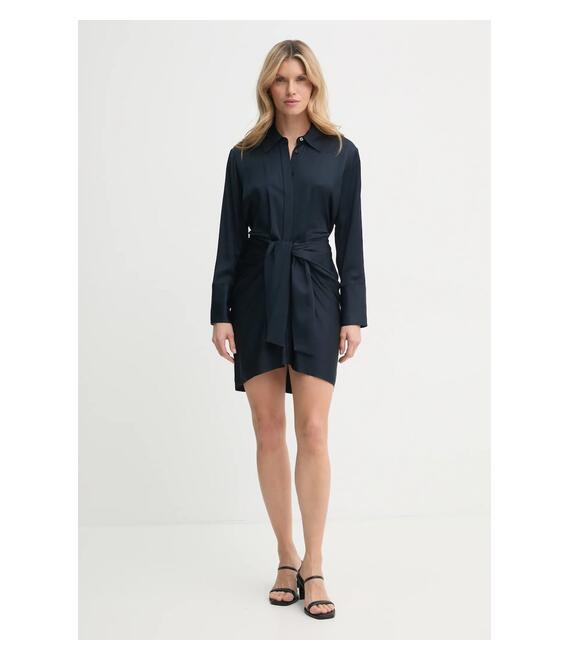 Φόρεμα A.L.C. χρώμα: ναυτικό μπλε, 6DRES02524