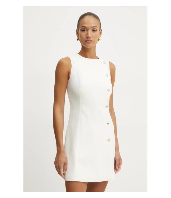 Φόρεμα Marciano Guess BECKY χρώμα: μπεζ, 5RGK09 7115A