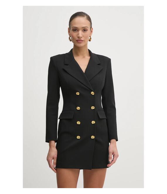 Φόρεμα Marciano Guess χρώμα: μαύρο, 5RGK77 8502Z