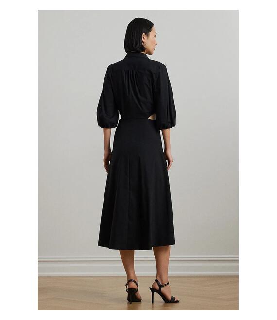 Φόρεμα Lauren Ralph Lauren χρώμα: μαύρο, 250964227
