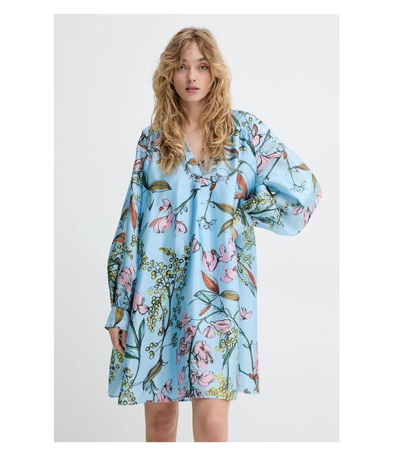 Φόρεμα Stine Goya χρώμα: μπλε, SG-SS25-D102-2067
