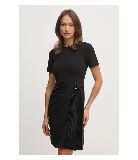 Φόρεμα Dkny χρώμα: μαύρο, DD3K1461