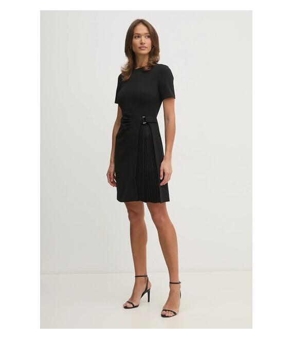 Φόρεμα Dkny χρώμα: μαύρο, DD3K1461