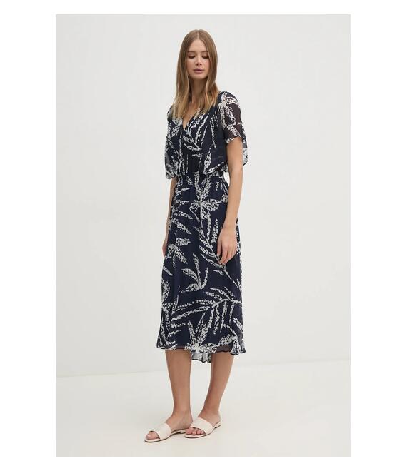 Φόρεμα Dkny χρώμα: ναυτικό μπλε, DD4A6765