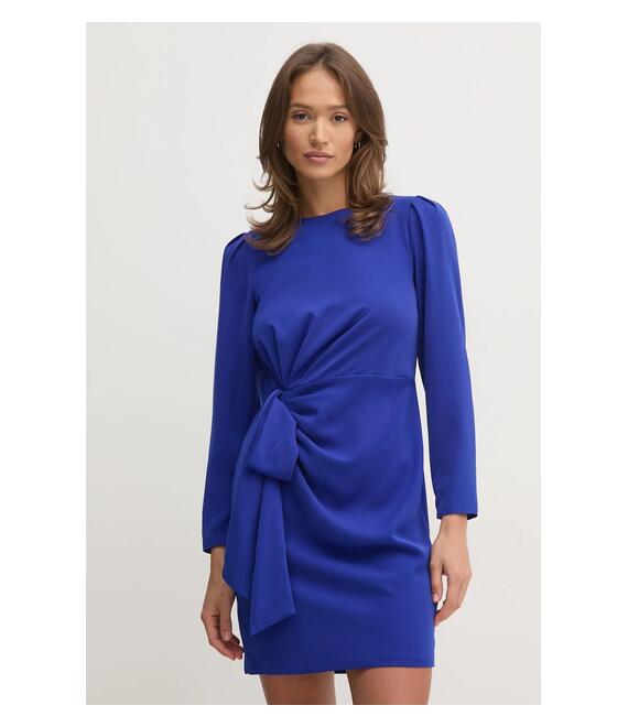 Φόρεμα Dkny χρώμα: μπλε, DD4JGD35