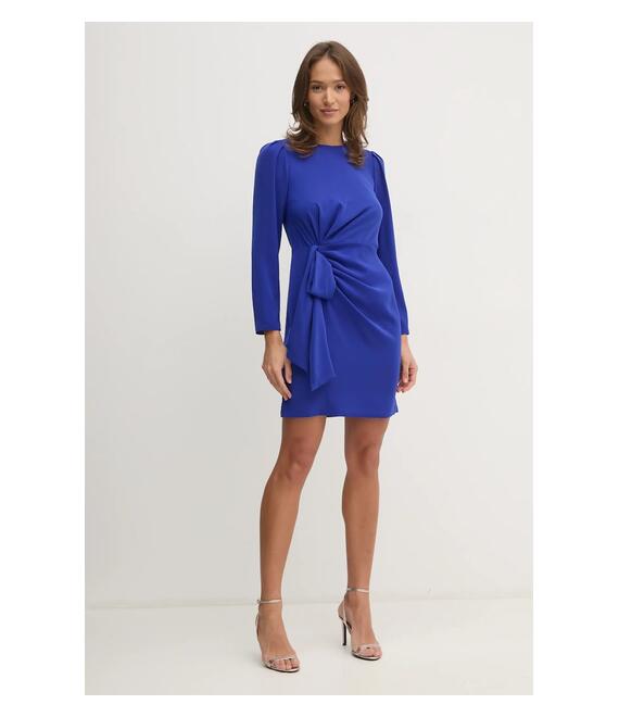 Φόρεμα Dkny χρώμα: μπλε, DD4JGD35