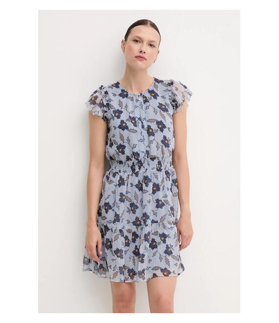Φόρεμα Pepe Jeans EMMANUELLE χρώμα: μπλε, PL953691