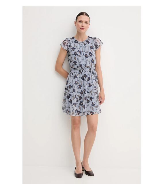 Φόρεμα Pepe Jeans EMMANUELLE χρώμα: μπλε, PL953691