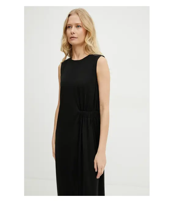 Φόρεμα Weekend Max Mara χρώμα: μαύρο, 2515621032600