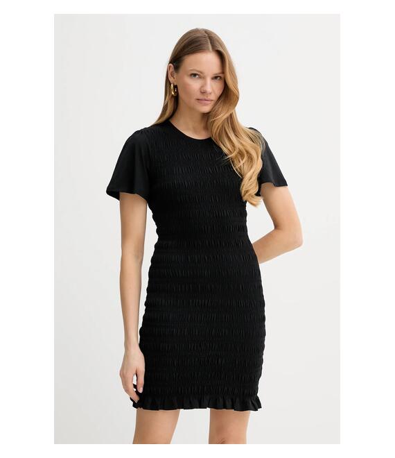 Φόρεμα Guess CLAIRE χρώμα: μαύρο, W5GK34 KCSA2