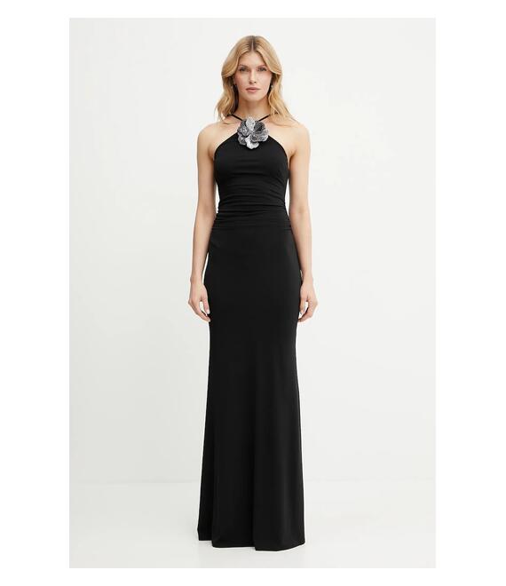 Φόρεμα Guess χρώμα: μαύρο, W5GK95 KCVG2