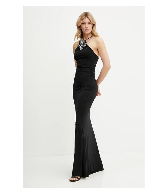 Φόρεμα Guess χρώμα: μαύρο, W5GK95 KCVG2