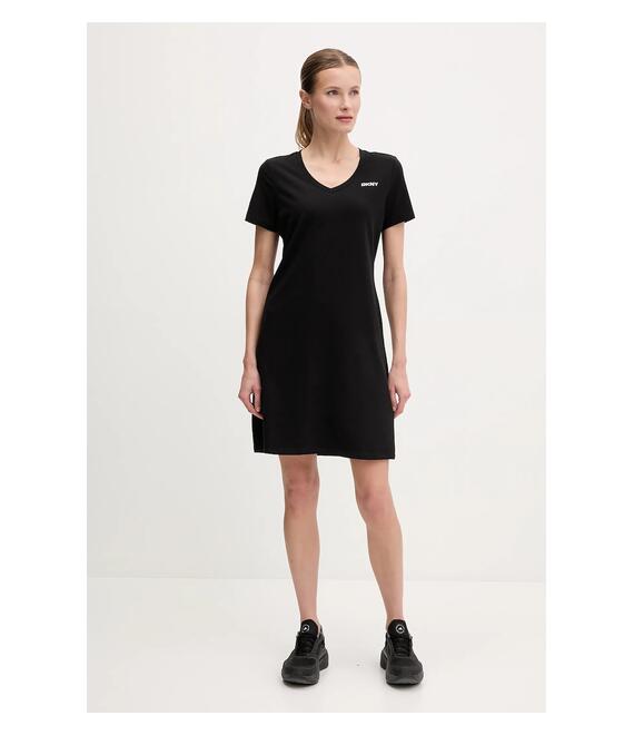 Φόρεμα Dkny χρώμα: μαύρο, DP5D4902