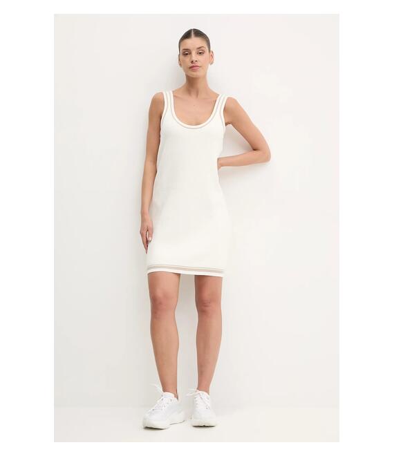 Φόρεμα Dkny χρώμα: μπεζ, DP5R6024