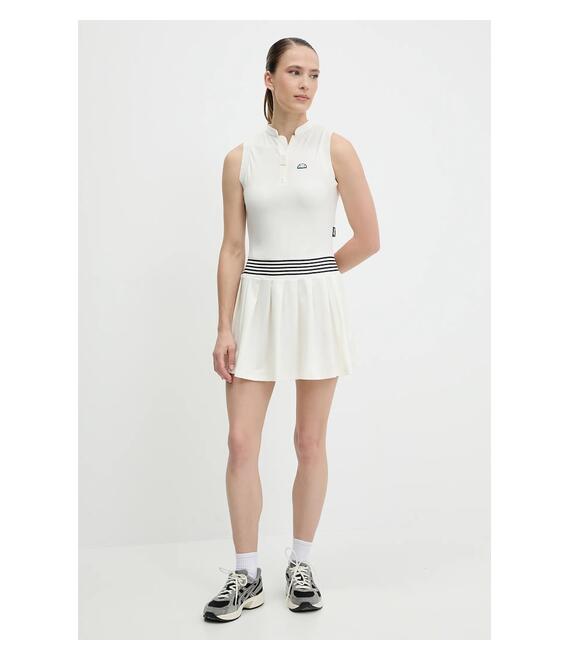 Φόρεμα Ellesse Medusa χρώμα: μπεζ, SGZ21966