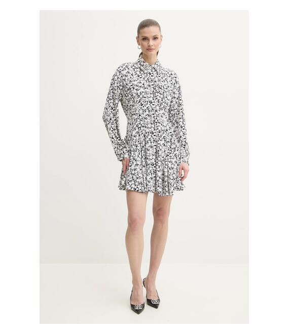 Φόρεμα MICHAEL Michael Kors χρώμα: μαύρο, MS582QWGSA