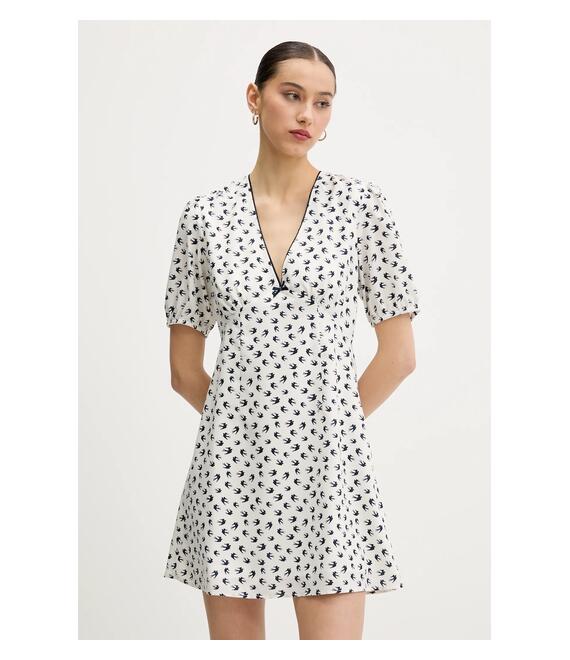 Φόρεμα Tommy Jeans χρώμα: ναυτικό μπλε, DW0DW20337