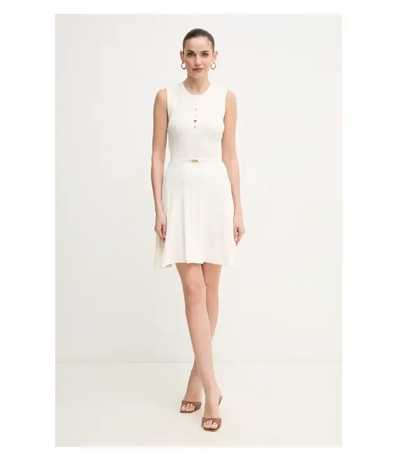 Φόρεμα Marciano Guess GIADA χρώμα: μπεζ, 5GGK26 5874Z