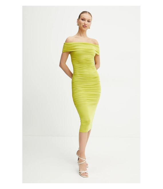 Φόρεμα Marciano Guess ALVA χρώμα: πράσινο, 5GGK39 6259A