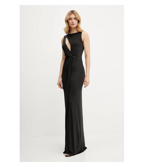 Φόρεμα Marciano Guess ALVA χρώμα: μαύρο, 5GGK40 6259A