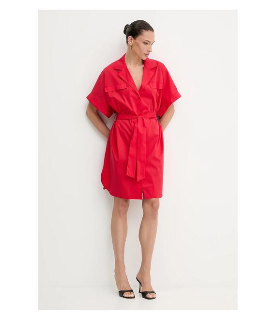 Φόρεμα Liu Jo χρώμα: κόκκινο, VA5074.TS330
