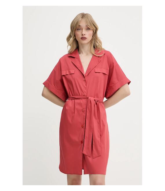 Φόρεμα Liu Jo χρώμα: ροζ, VA5074.TS330