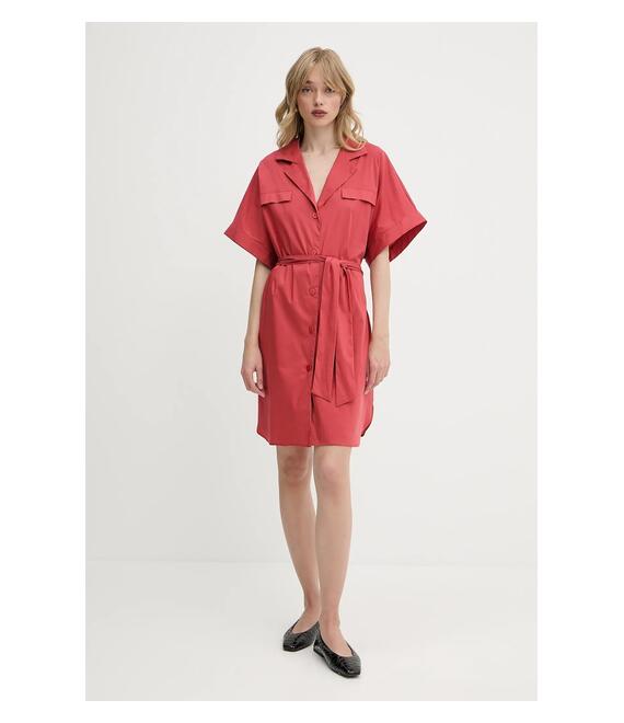 Φόρεμα Liu Jo χρώμα: ροζ, VA5074.TS330