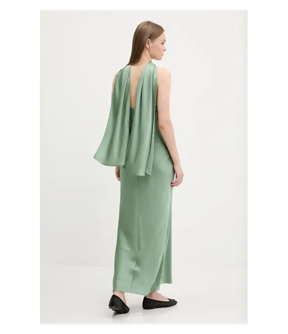 Φόρεμα Abercrombie & Fitch χρώμα: πράσινο, KI159-5446