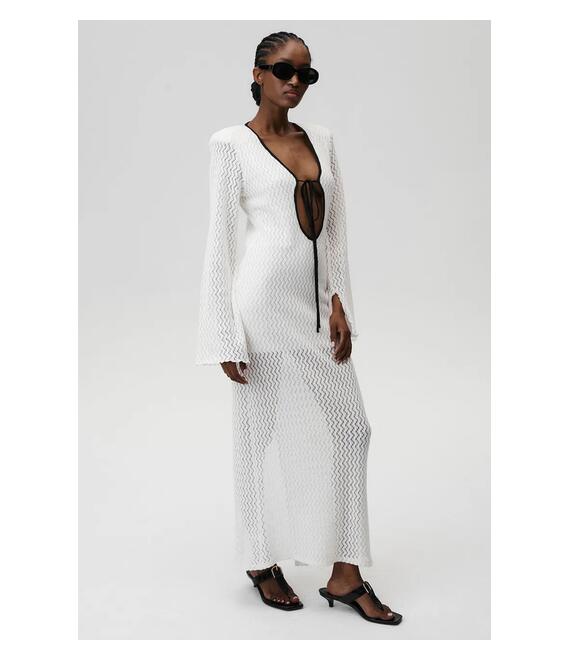 Βαμβακερό φόρεμα Undress Code Venice Dress χρώμα: άσπρο, 902