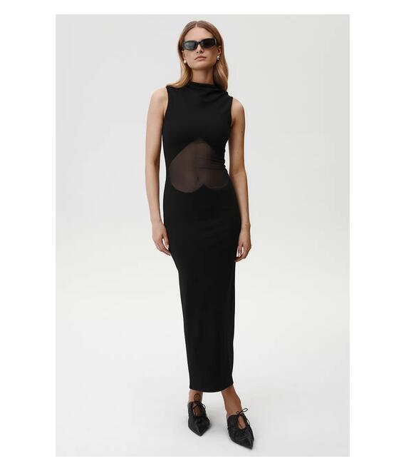 Φόρεμα Undress Code Divine Dress χρώμα: μαύρο, 886