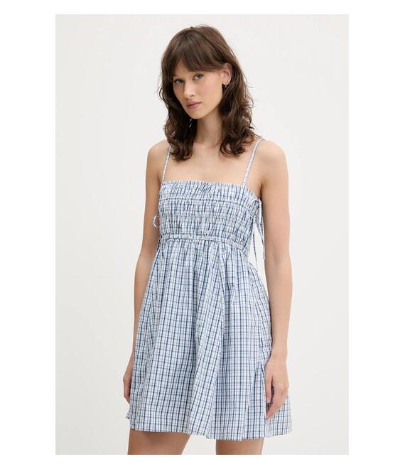 Φόρεμα Abercrombie & Fitch χρώμα: μπλε, KI159-5820