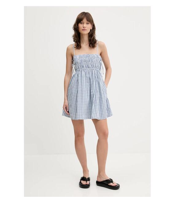 Φόρεμα Abercrombie & Fitch χρώμα: μπλε, KI159-5820