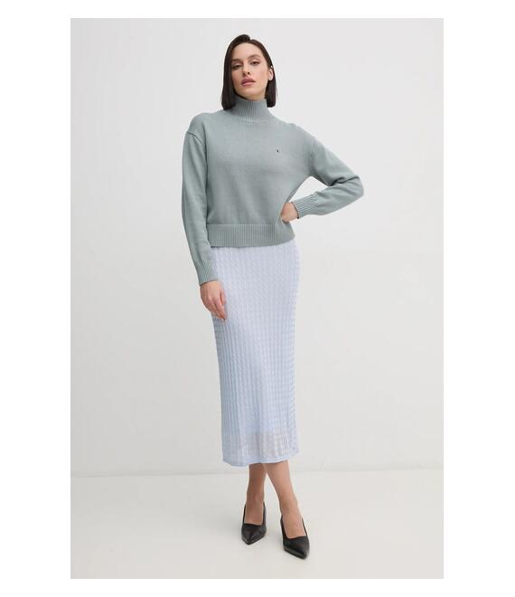 Βαμβακερό πουλόβερ Calvin Klein Jeans χρώμα: γκρι, J20J224806